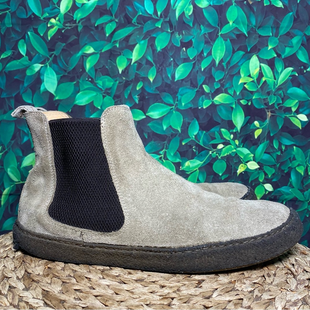 Astorflex brown tan suede boots chelsea